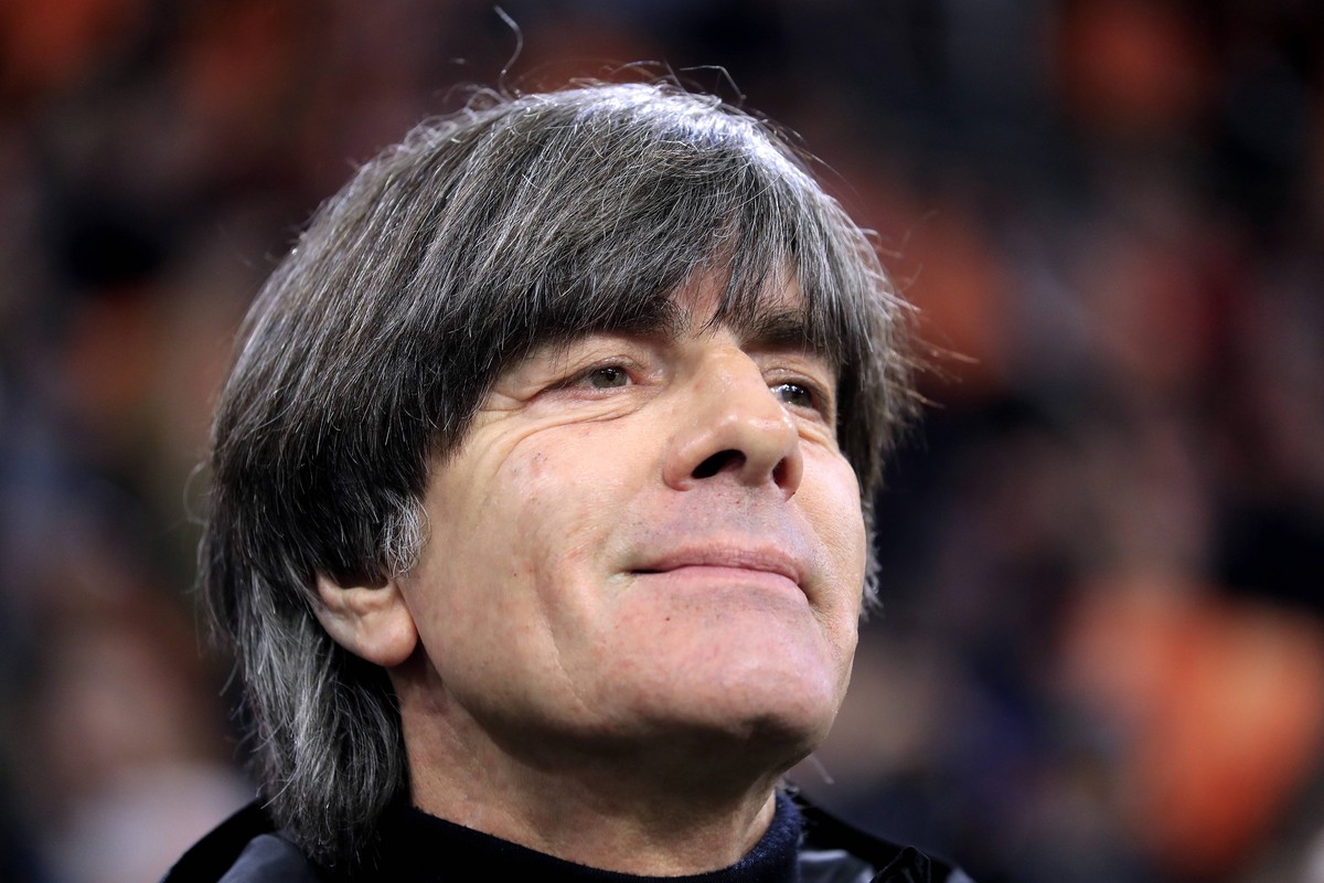 LOEW Joachim Trainer Team Deutschland DFB Fussball EM Qualifikation 2019-2020 Holland - Deutschland 2 : 3 am 24.03.2019 in Amsterdam DFL REGULATIONS PROHIBIT ANY USE OF PHOTOGRAPHS as IMAGE SEQUENCES  ...