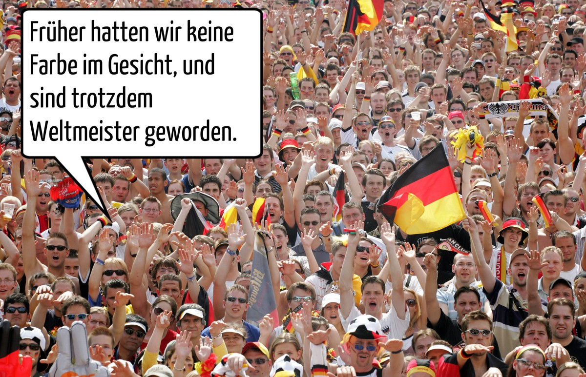 Bildergalerie - Sätze, die nur beim Public-Viewing mit den Eltern fallen