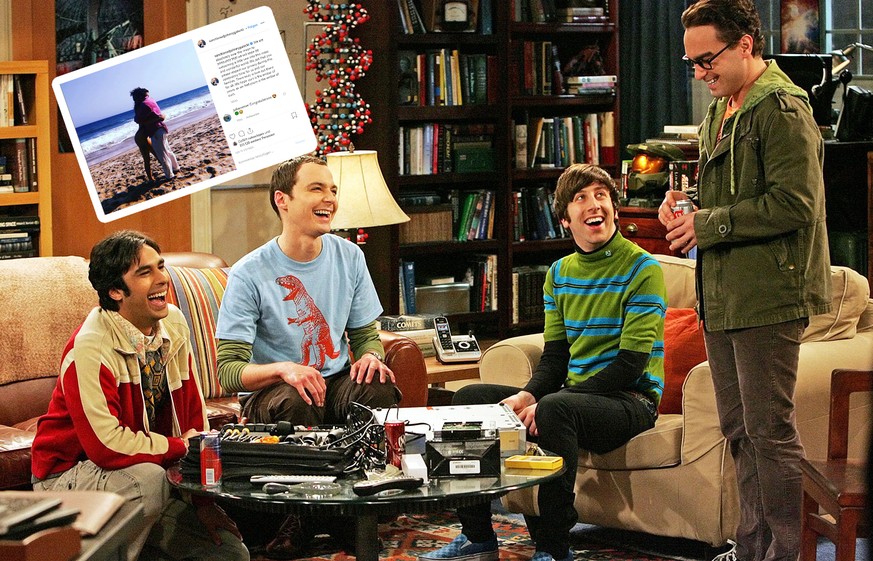 Die letzte Folge der Hit-Sitcom "The Big Bang Theory" drehten die Stars um Galecki, Jim Parsons und Kaley Cuoco am vorigen Dienstag ab.