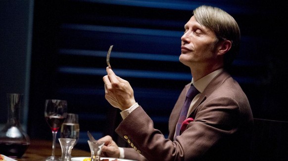 Mads Mikkelsen als "Hannibal".