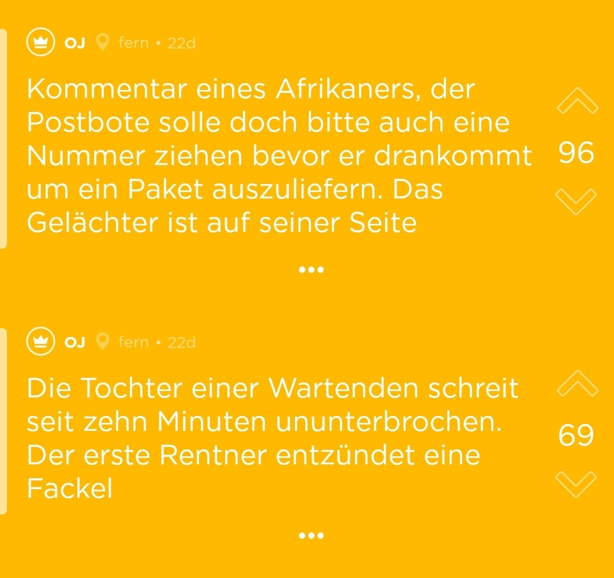 Oh, oh. Der Konflikt verschärft sich.
