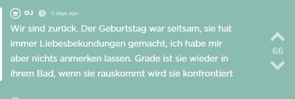 Was jetzt? 

Nichts anmerken lassen oder damit konfrontieren? Wir sind verwirrt.