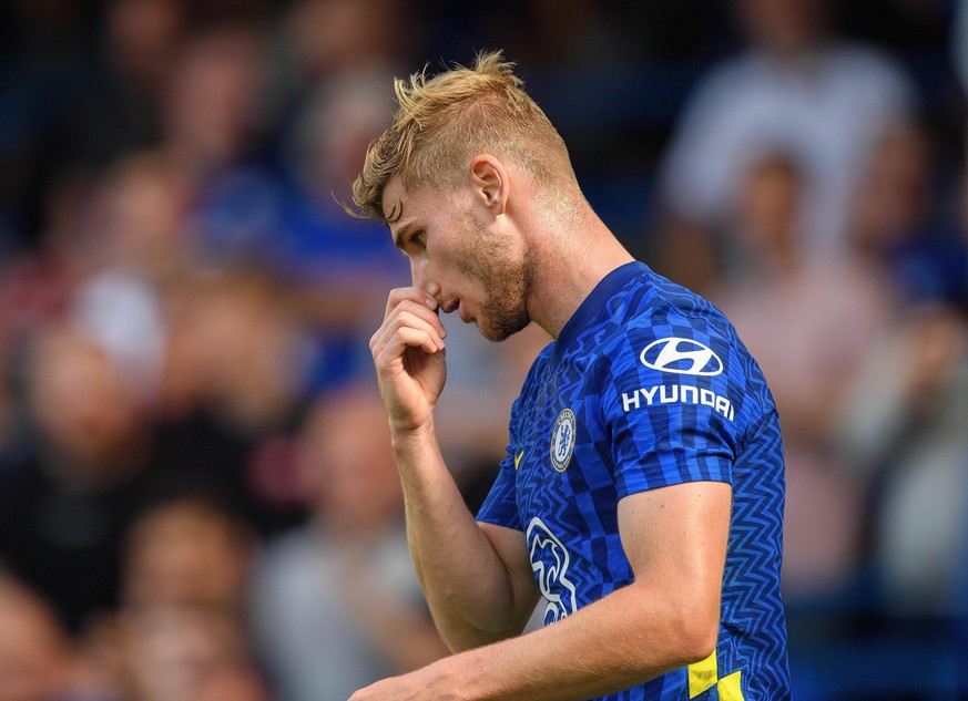 Chelsea v Crystal Palace - Premier League - Stamford Bridge Timo Werner during the Premier League match at Stamford Bridge, London. EDITORIAL USE ONLY No use with unauthorised audio, video, data, fixt ...