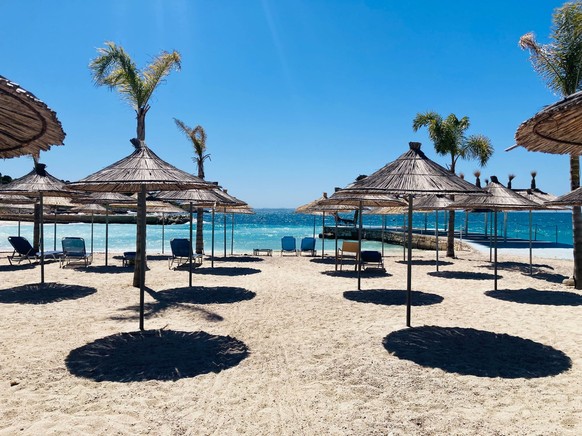 En temporada baja, a menudo tienes las playas de ensueño albanesas para ti solo.