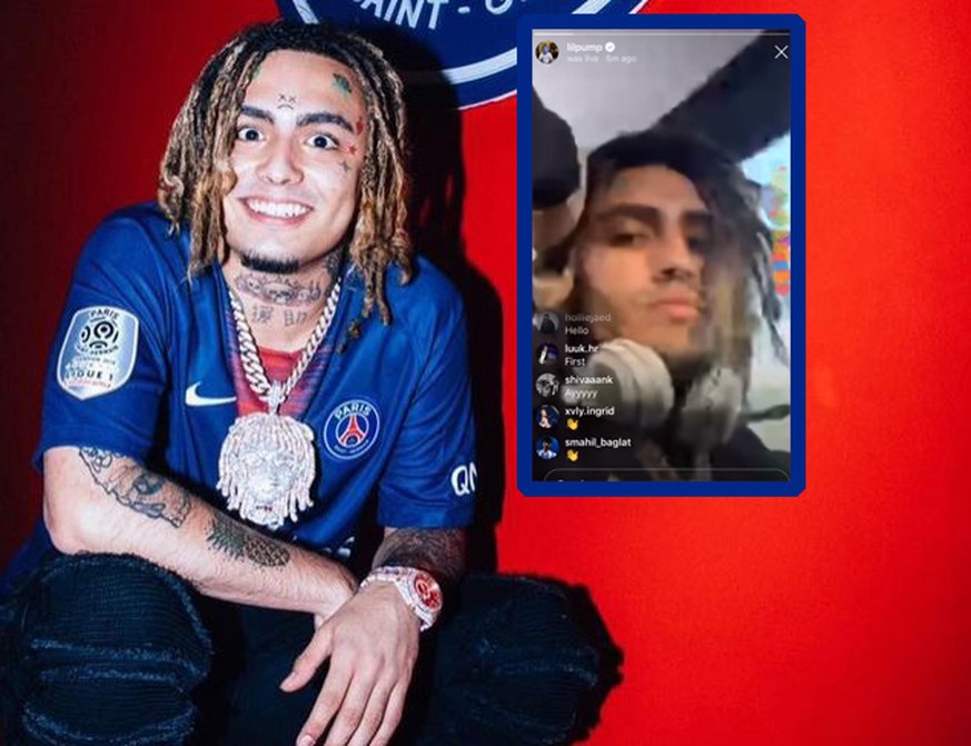Rapper Lil Pump streamte seine Verhaftung live auf Instagram 