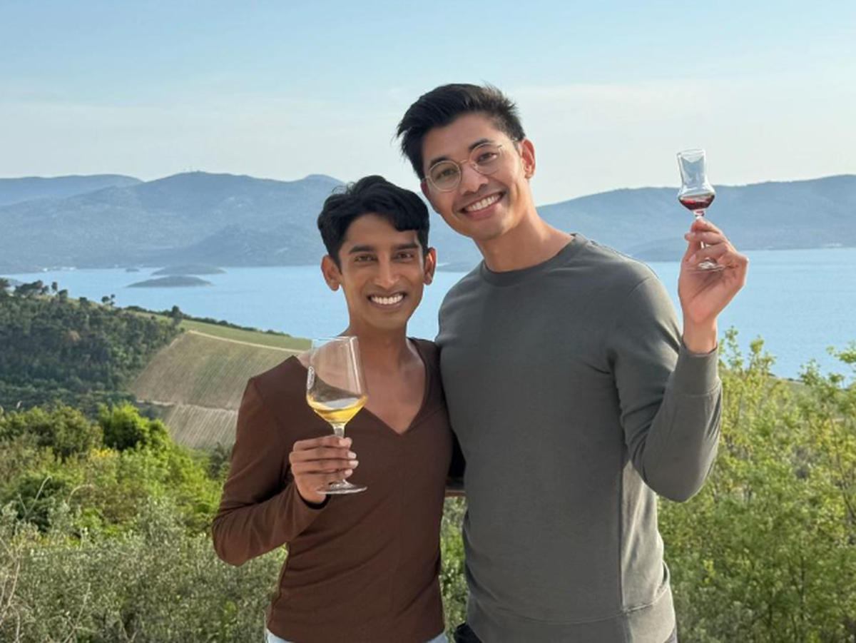 Tiktok: Darshen (l.) und Samuel sind – anders als viele denken – kein Paar, sondern Besties.