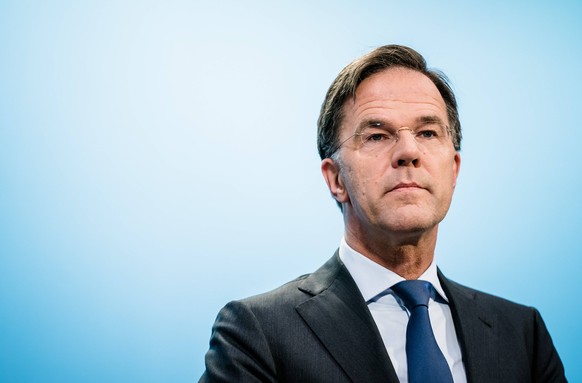 News Bilder des Tages 2022-11-11 15:44:34 THE HAGUE - Prime Minister Mark Rutte addresses the press during the weekly press conference after the weekly Council of Ministers. ANP BART MAAT netherlands  ...