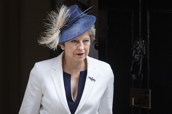 July 10, 2018 - London, London, UK - London, UK. Prime Minister Theresa May leaves 10 Downing Street |