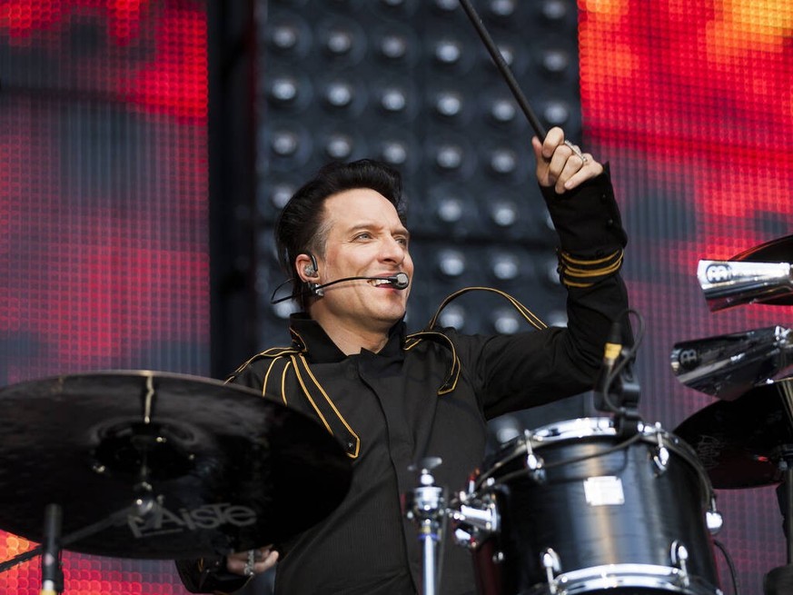 Drummer and singer of the band &#039;Die Aerzte&#039;, Bela B:, performs at the first &#039;Aerztival&#039; at RheinEnergieStadium in Cologne, Germany, 15 June 2013. Photo: Rolf Vennenbernd

Where: Co ...