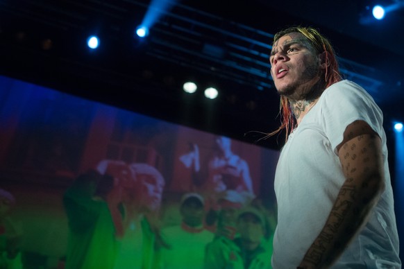 Norway, Oslo - June 26, 2018. The American rapper and lyricist 6ix9ine performs a live concert at Sentrum Scene in Oslo. (Photo credit: Gonzales Photo - Per-Otto Oppi). |