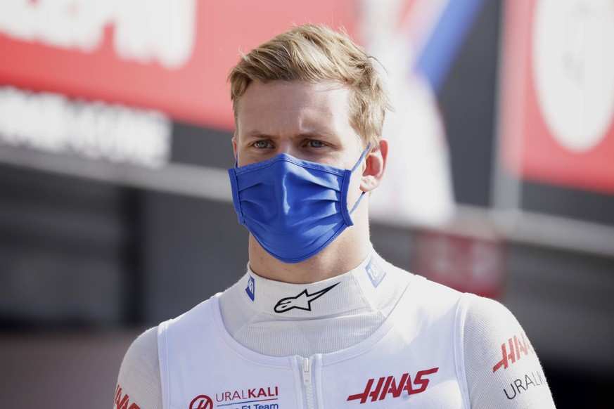 Formula 1 2021: Italian GP AUTODROMO NAZIONALE MONZA, ITALY - SEPTEMBER 11: Mick Schumacher, Haas F1 during the Italian GP at Autodromo Nazionale Monza on Saturday September 11, 2021 in Monza, Italy.  ...