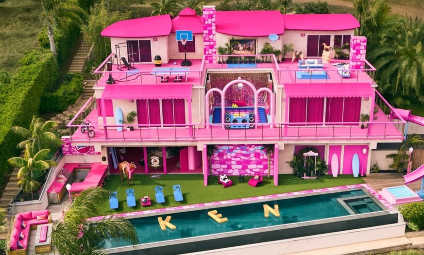 Dieses "Barbie Dreamhouse" ist bewohnbar.