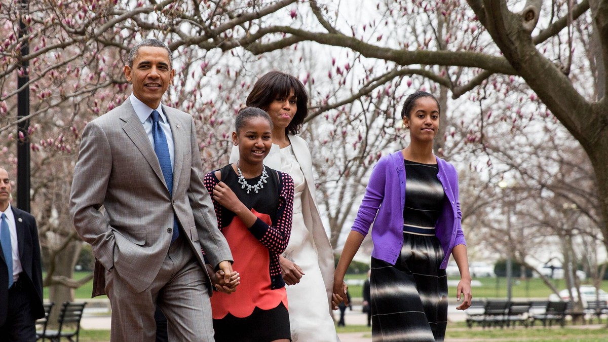 Barack Obama Mit Sorge Um Tochter Wie Wurde Das Weisse Haus Ihre Kindheit Pragen Watson