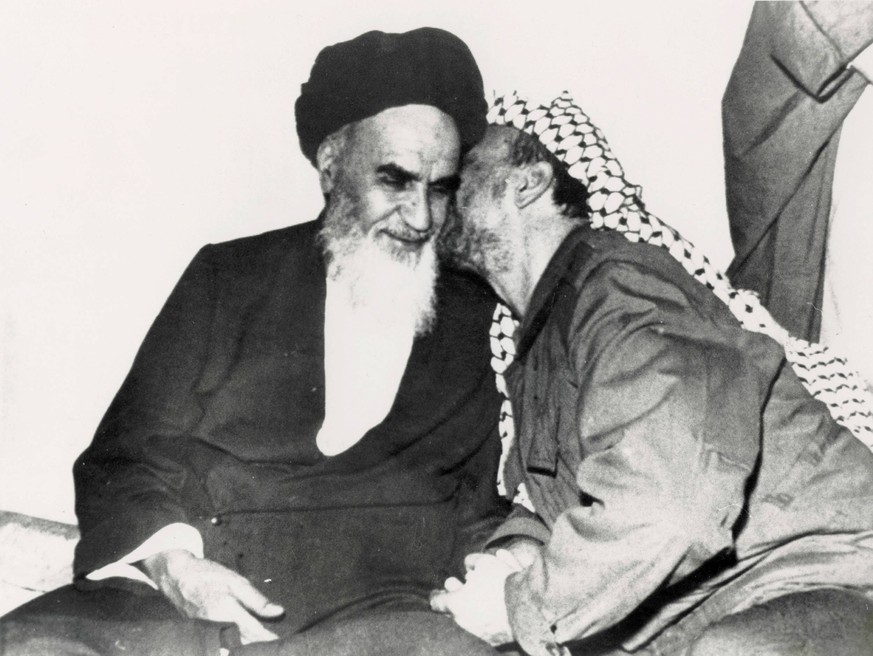 Khomeini and Arafat, political, Iran and Palestine 02399

Khomeini and Arafat Political Iran and Palestine