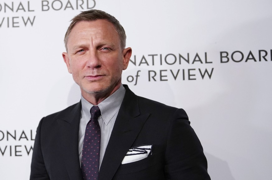 Daniel Craig arrives on the red carpet at the 2020 National Board Of Review Gala on Wednesday, January 08, 2020 in New York City PUBLICATIONxINxGERxSUIxAUTxHUNxONLY NYP20200108123 JOHNxANGELILLO