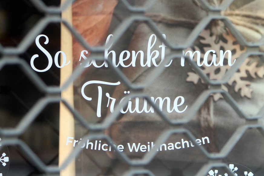 Ausgeträumt: Der Einzelhandel verpasst im Lockdown die umsatzstärksten Tage im Jahr.