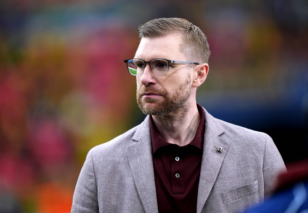 Borussia Dortmund v Real Madrid - UEFA Champions League - Final - Wembley Stadium Per Mertesacker ahead of the UEFA Champions League final at Wembley Stadium in London. Picture date: Saturday June 1, ...
