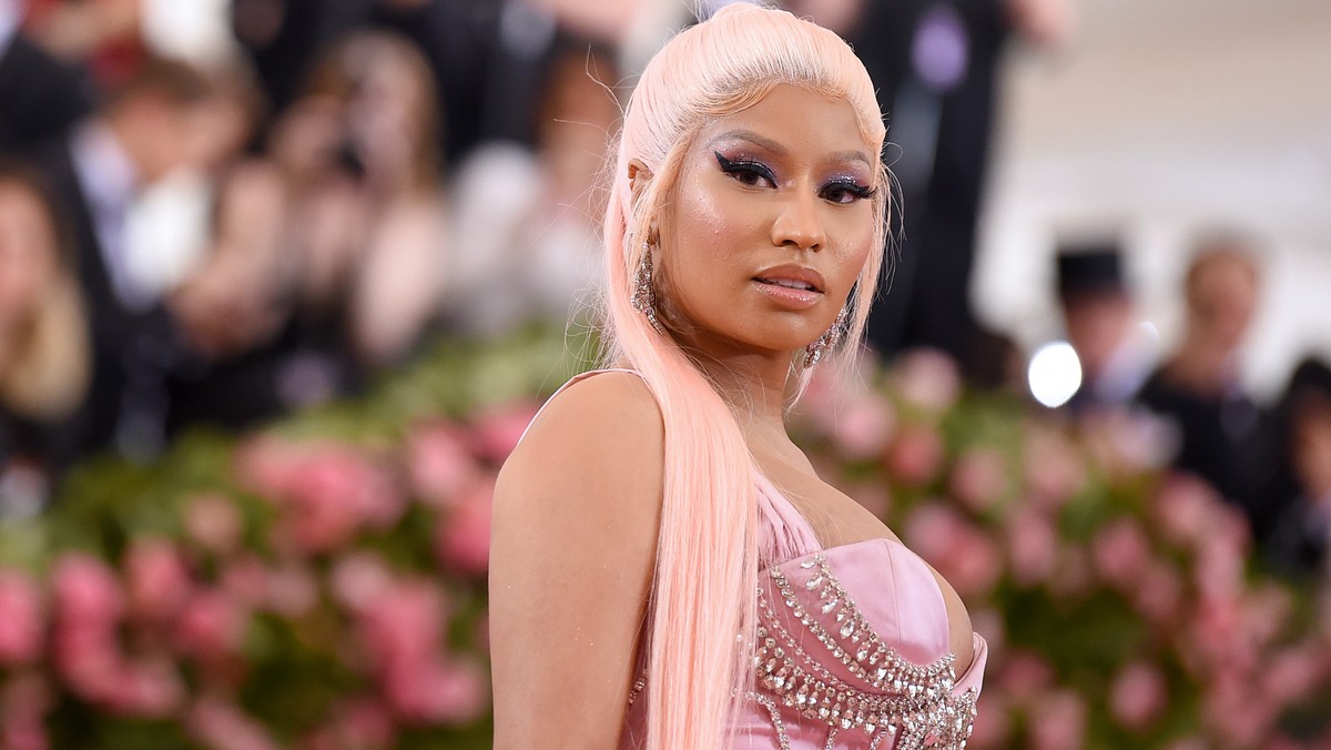 NEW YORK, NEW YORK - MAY 06: Nicki Minaj attends The 2019 Met Gala Celebrating Camp: Notes on Fashion at Metropolitan Museum of Art on May 06, 2019 in New York City. (Photo by Jamie McCarthy/Getty Ima ...