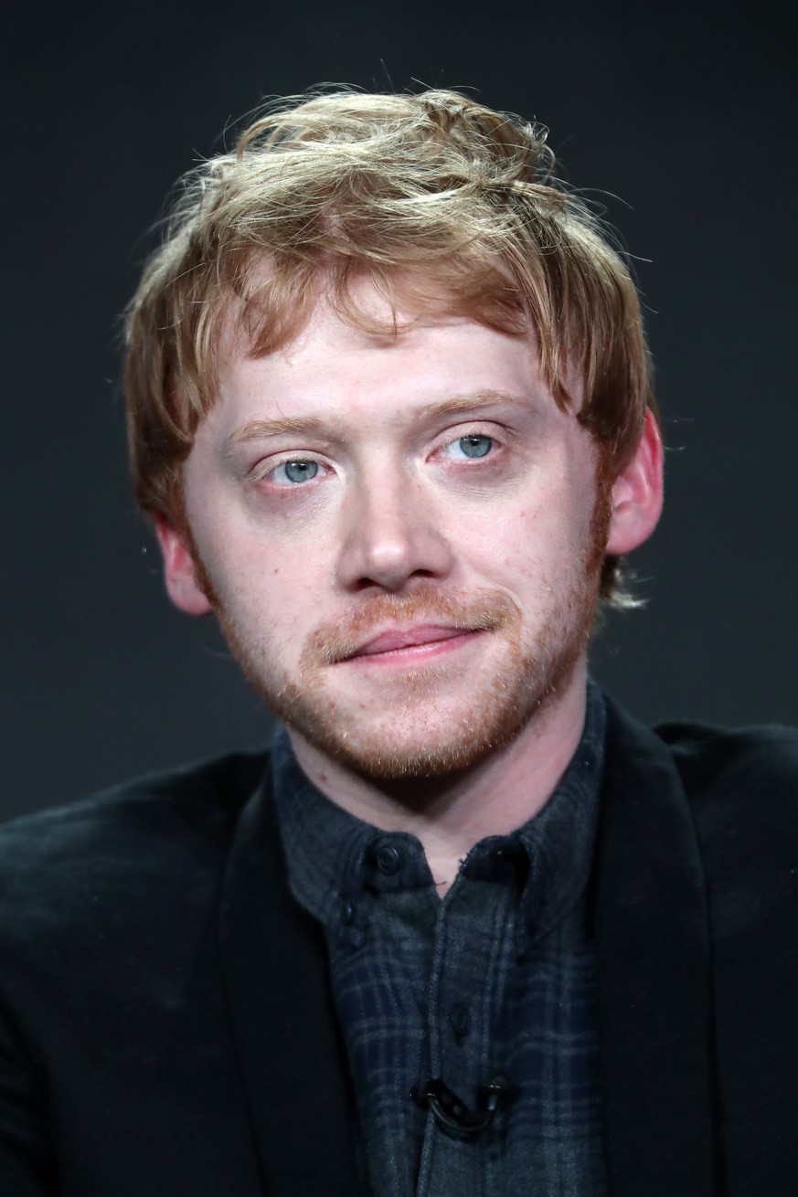 PASADENA, CA - JANUARY 13: Actor Rupert Grint of the series &#039;Snatch&#039; speaks onstage during the Crackle portion of the 2017 Winter Television Critics Association Press Tour at the Langham Hot ...