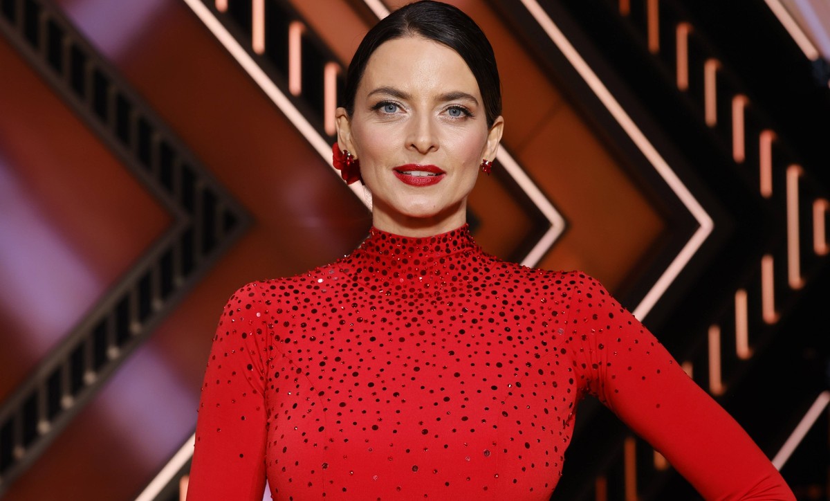 Model Eva Padberg bei der 17. Staffel der RTL-Tanzshow Let s Dance im MMC Coloneum. Köln, 23.02.2024 NRW Deutschland *** Model Eva Padberg at the 17th season of the RTL dance show Let s Dance at the M ...