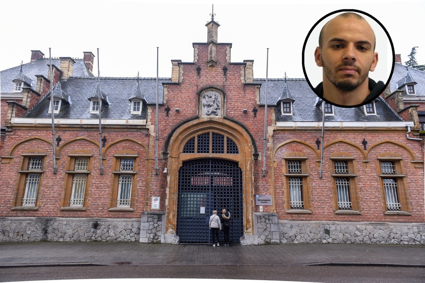 20.12.2019, Belgien, Turnhout: Illustration picture shows the Turnhout prison, in Turnhout, Friday 20 December 2019. On Thursday evening, five prisoners managed to escape after the daily 'walk'. They  ...