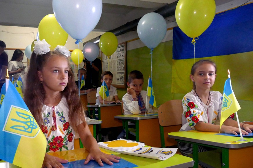 Der 1. September ist für ukrainische Schüler:innen der Start in ein neues Schuljahr.