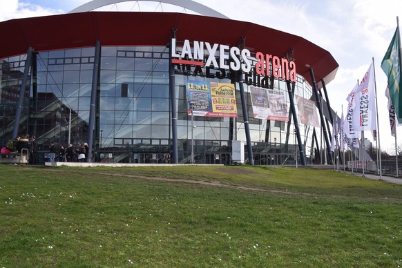 die Kölner Lanxess Arena *** the Cologne Lanxess Arena
