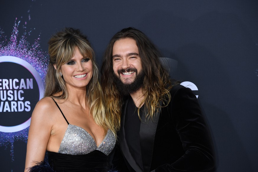 Heidi Klum und Tom Kaulitz, hier ein Herz und eine Seele – an Weihnachten kuschelt sie mit wem anders.