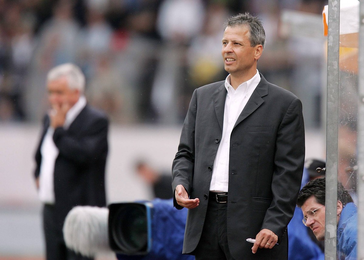Favre als Trainer des FCZ