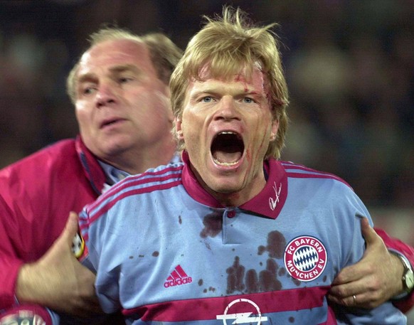 Schon damals als Spieler lebte Oliver Kahn den FC Bayern.