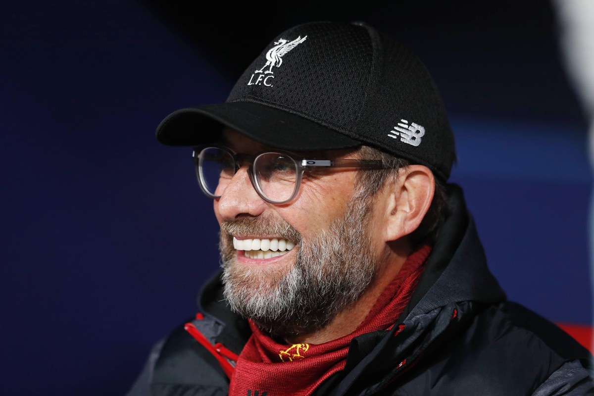 Jurgen Klopp Liverpool, FEBRUARY 18, 2020 - Football / Soccer : UEFA Champions League Round of 16 1st leg match between Atletico de Madrid 1-0 Liverpool FC at the Estadio Metropolitano in Madrid, Spai ...
