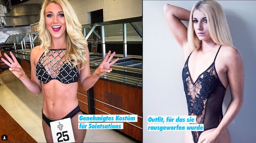 "Wir sind wie Menschen zweiter Klasse", sagt die Anführerin des US-Cheerleader-Aufstands