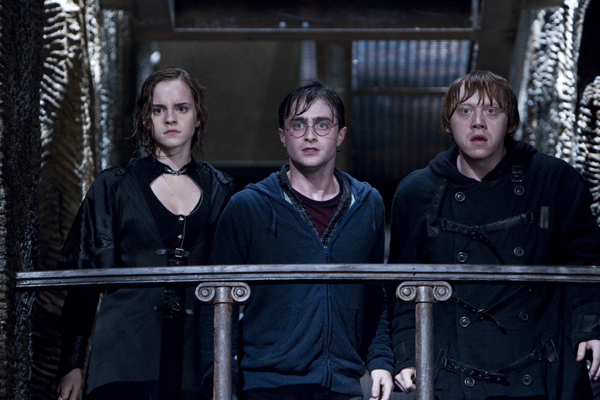Emma Watson, Daniel Radcliffe und Rupert Grint spielten die Hauptrollen in der "Harry Potter"-Filmreihe. 