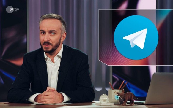 Jan Böhmermann machte sich in seiner ZDF-Premiere über die Verschwörungsschwurbler auf Telegram lustig.