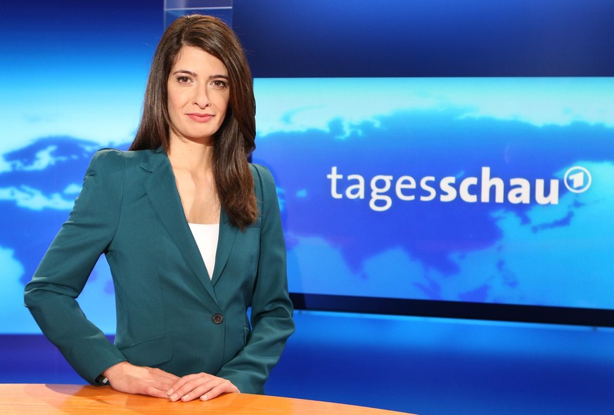 "Tagesschau"-Moderatorin Linda Zervakis moderierte am Donnerstagabend die Sendung.