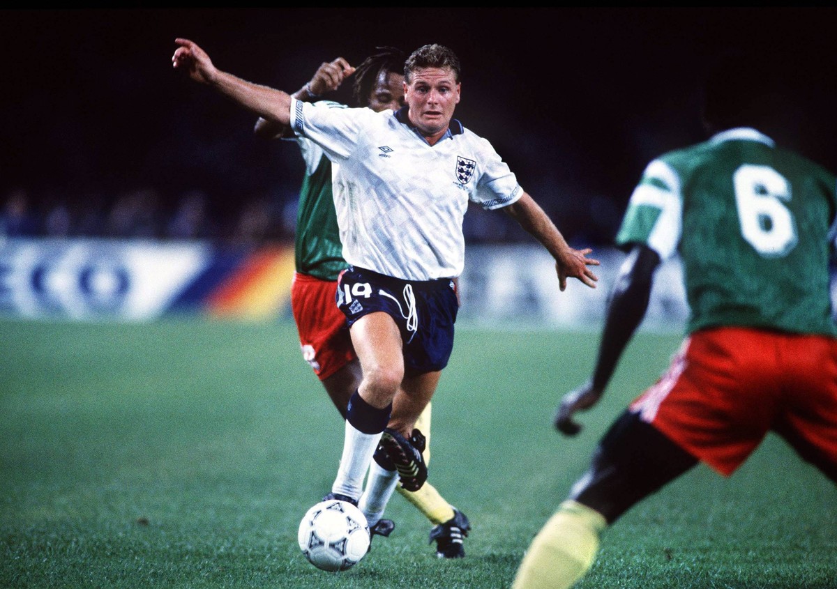 Paul Gascoigne in Topform.