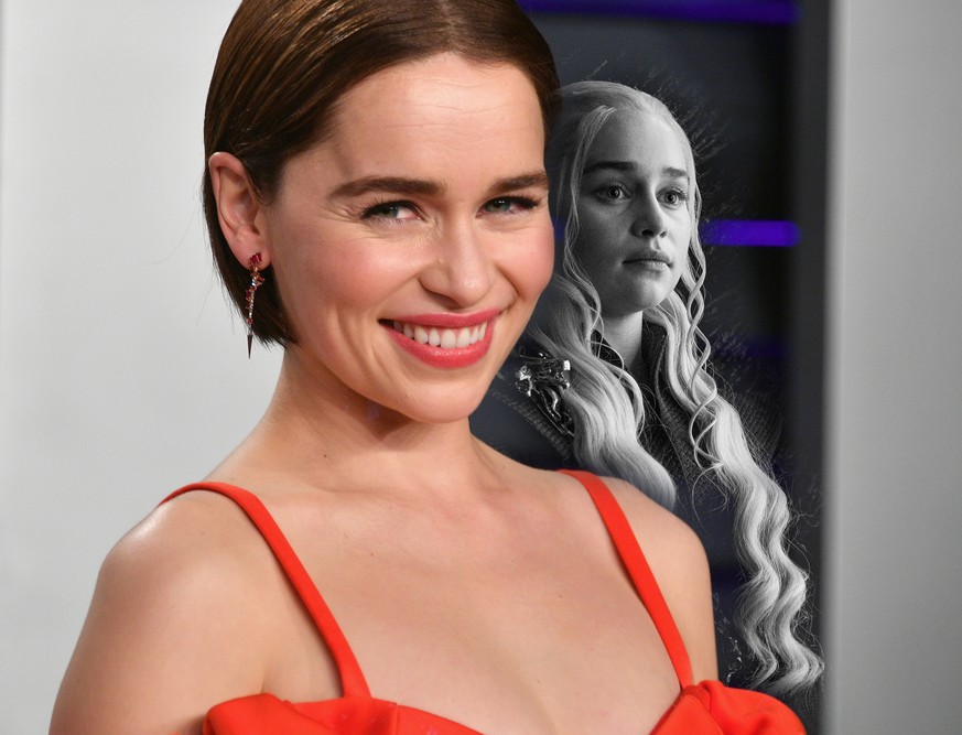 BEVERLY HILLS, CA - FEBRUARY 24: Emilia Clarke attends the 2019 Vanity Fair Oscar Party hosted by Radhika Jones at Wallis Annenberg Center for the Performing Arts on February 24, 2019 in Beverly Hills ...
