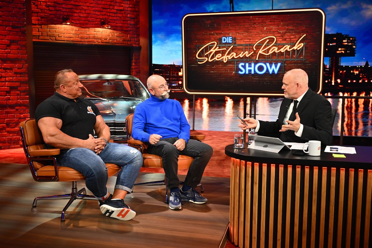 V.l.: Markus Rühl, Horst Lichter und Stefan Raab

+++ Die Verwendung des sendungsbezogenen Materials ist nur mit dem Hinweis und Verlinkung auf RTL+ gestattet. +++