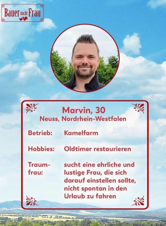 Marvin sucht ebenfalls nach einer neuen Partnerin.