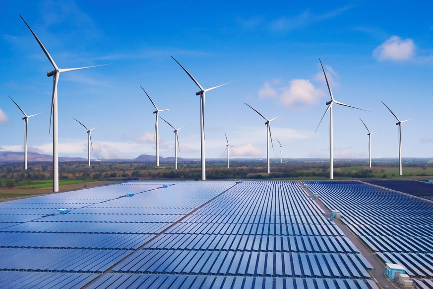 Der Anteil von Strom aus erneuerbaren Energien ist stark angestiegen.