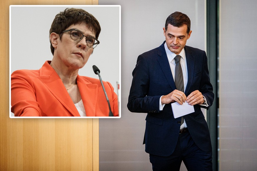 Annegret Kramp-Karrenbauer erklärte am Freitagnachmittag, dass die SPD und Grünen in Thüringen einen neuen Ministerpräsidenten vorschlagen sollen.