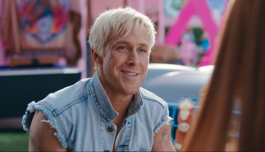 This mage released by Warner Bros. Pictures shows Ryan Gosling in a scene from &quot;Barbie.&quot; (Warner Bros. Pictures via AP)