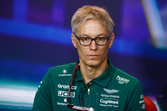 November 19, 2022, Abu Dhabi, United Arab Emirates: Mike Krack of Aston Martin during press conference, PK, Pressekonferenz on Abu Dhabi Grand Prix at Yas Marina Circuit on November 19, 2022 in Abu Dh ...