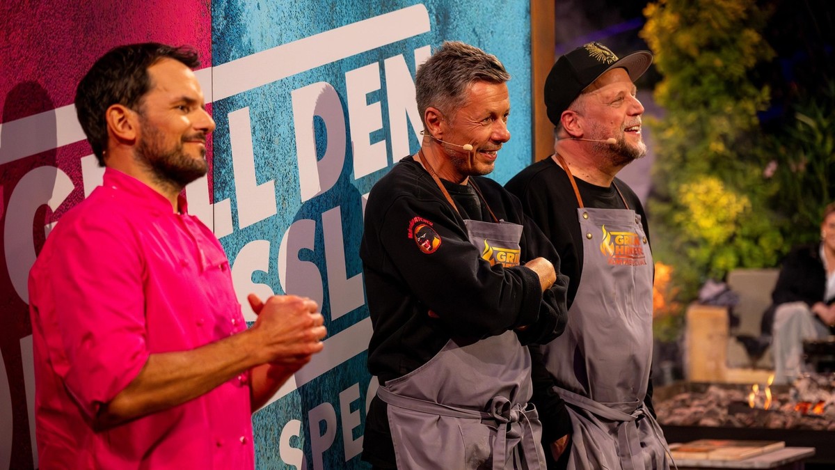 V.l.: Steffen Henssler, Michi Beck, Smudo

+++ Die Verwendung des sendungsbezogenen Materials ist nur mit dem Hinweis und Verlinkung auf RTL+ gestattet. +++