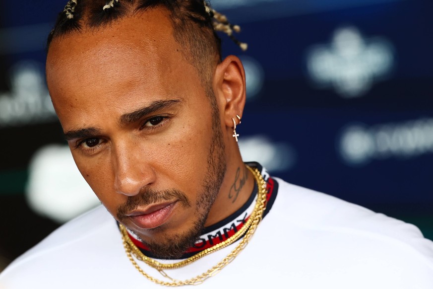 F1 Hungarian Grand Prix Previews Lewis Hamilton of Mercedes ahead of the Formula 1 Hungarian Grand Prix at Hungaroring in Budapest, Hungary on July 28, 2022. Budapest Hungary PUBLICATIONxNOTxINxFRA Co ...