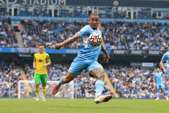 Manchester Citys Gabriel Jesus