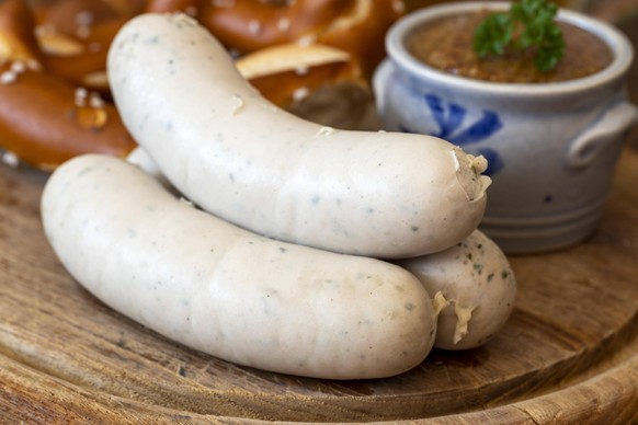 bavarian white sausages Copyright: xbernjuerx Panthermedia28314689