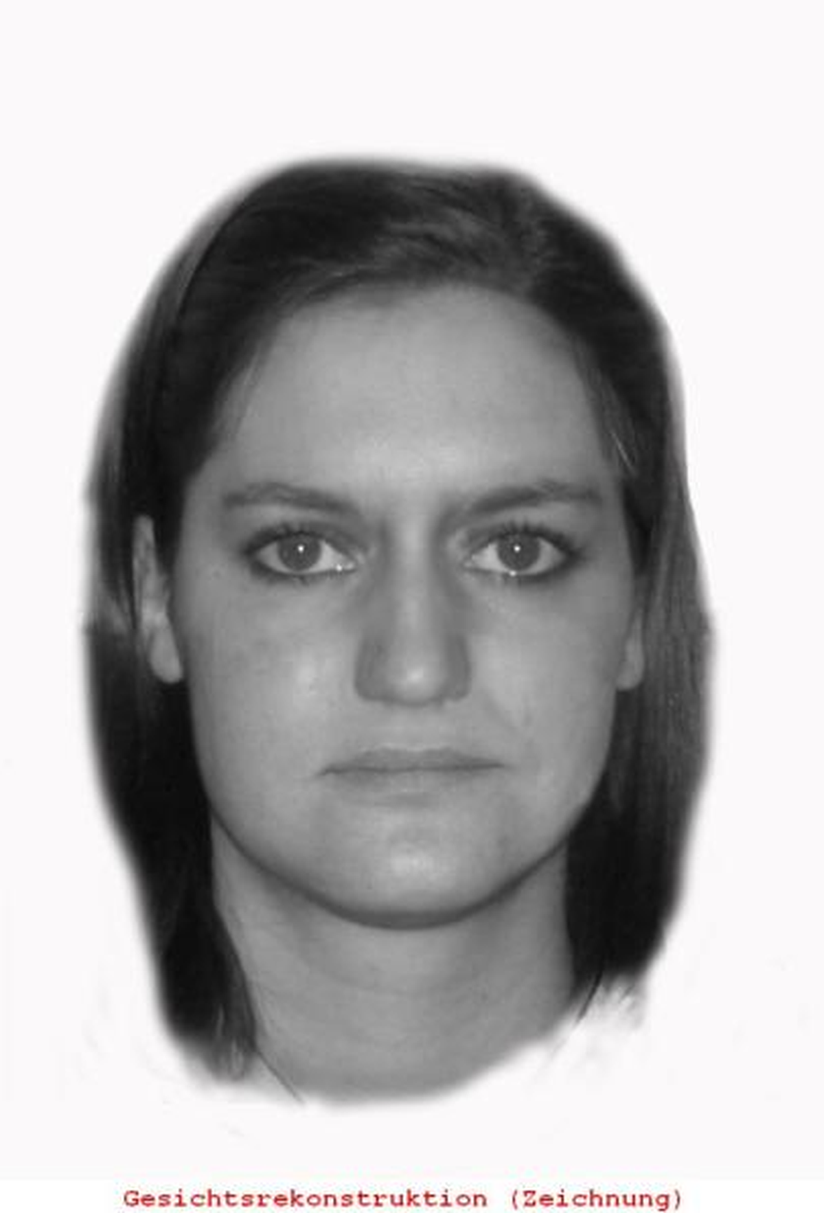 Der Polizei gelang eine Gesichts-Rekonstruktion der toten Frau.