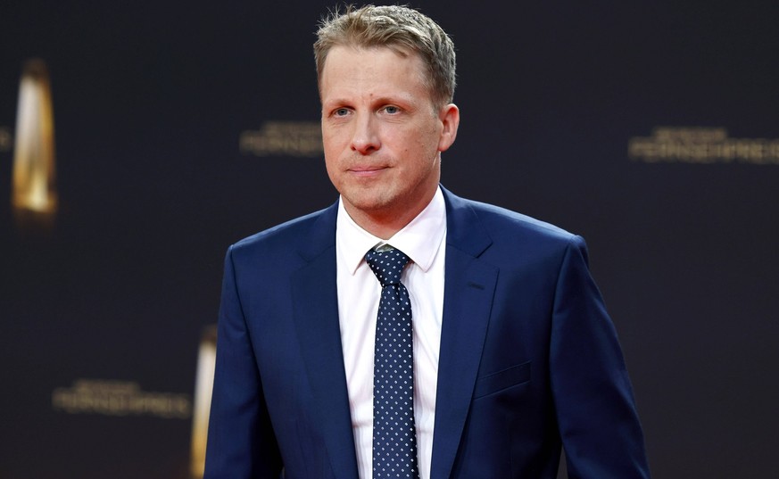 Entertainer Oliver Pocher bei der Gala des Deutschen Fernsehpreis 2023 im Coloneum. K