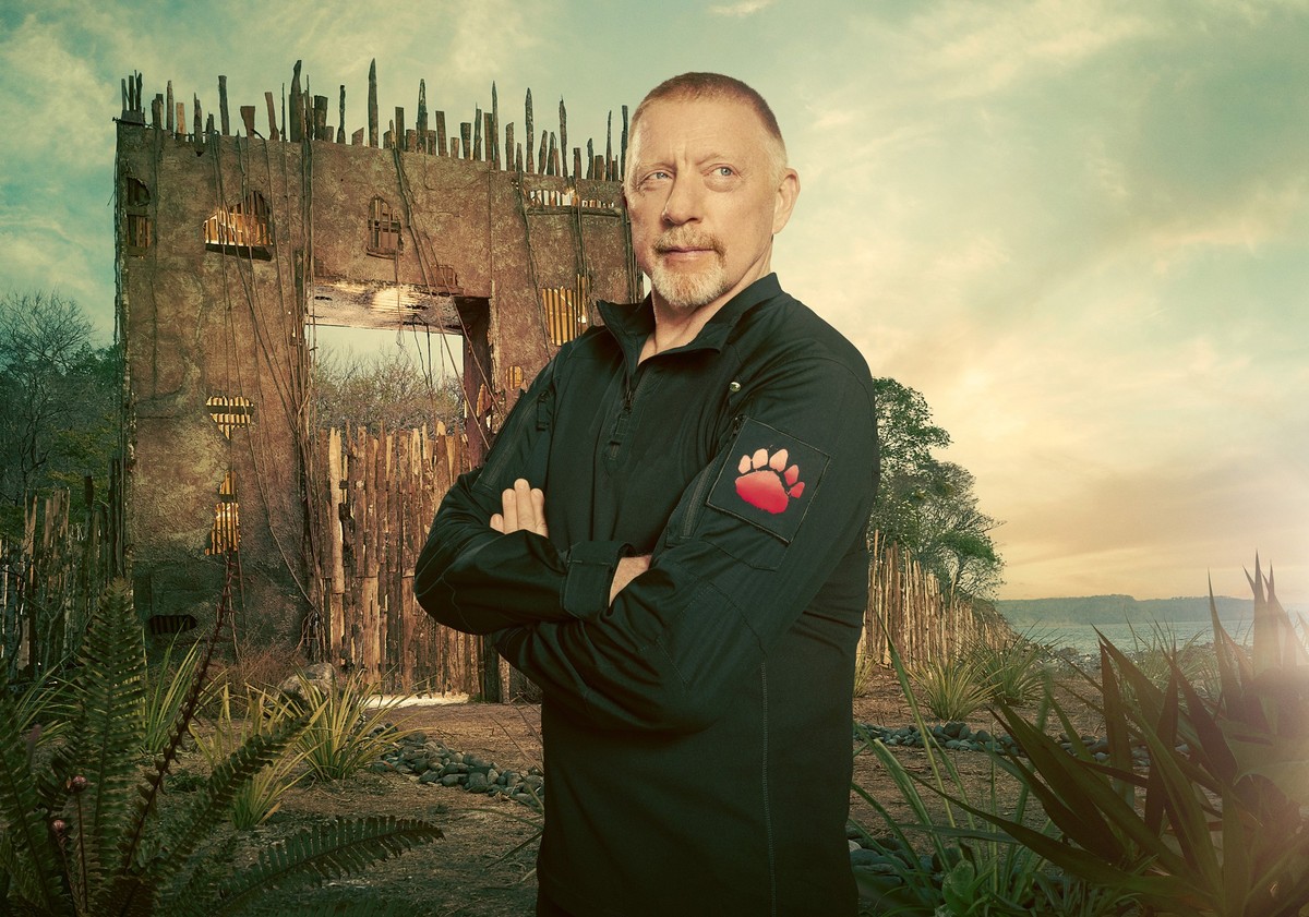 Boris Becker wagt das Abenteuer "Bear Hunt".